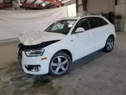 Salvage cars for sale at North Billerica, MA auction: 2015 Audi Q3 Premium Plus