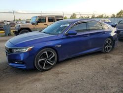 Honda salvage cars for sale: 2018 Honda Accord Sport