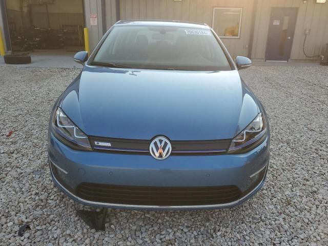 2015 Volkswagen E-GOLF SEL Premium