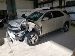 Salvage cars for sale at Eldridge, IA auction: 2016 Chevrolet Equinox LTZ