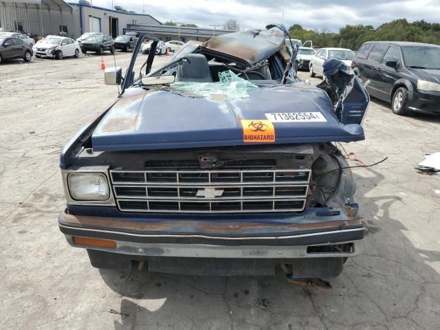 1987 Chevrolet S Truck S10