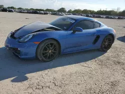 Salvage cars for sale at auction: 2015 Porsche Cayman