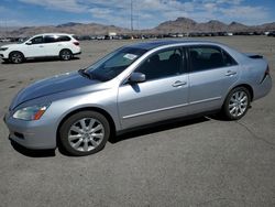 Salvage cars for sale at North Las Vegas, NV auction: 2007 Honda Accord LX