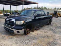 Salvage trucks for sale at Hueytown, AL auction: 2013 Toyota Tundra Double Cab SR5