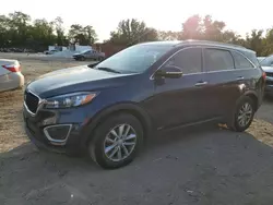 Salvage cars for sale at Baltimore, MD auction: 2017 KIA Sorento LX