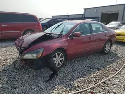 Salvage cars for sale at Wayland, MI auction: 2004 Honda Accord EX