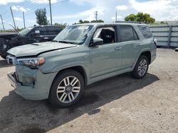 Toyota salvage cars for sale: 2022 Toyota 4runner TRD Sport