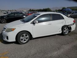 Salvage cars for sale at Las Vegas, NV auction: 2011 Toyota Corolla Base