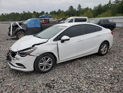 Chevrolet Cruze lt salvage cars for sale: 2017 Chevrolet Cruze LT