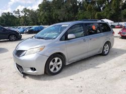 Toyota Sienna le salvage cars for sale: 2011 Toyota Sienna LE