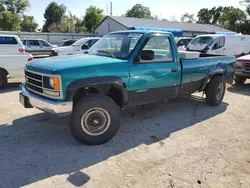 Salvage cars for sale at Wichita, KS auction: 1993 Chevrolet GMT-400 K2500