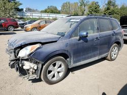 Salvage cars for sale at Davison, MI auction: 2014 Subaru Forester 2.5I Touring