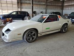 Salvage cars for sale at Des Moines, IA auction: 1986 Chevrolet Camaro