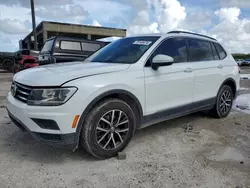 Volkswagen salvage cars for sale: 2018 Volkswagen Tiguan SE