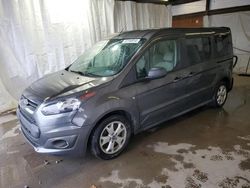 Ford salvage cars for sale: 2015 Ford Transit Connect XLT