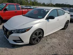 Salvage cars for sale at Leroy, NY auction: 2020 Nissan Sentra SR