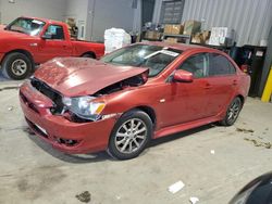 Salvage cars for sale at West Mifflin, PA auction: 2011 Mitsubishi Lancer ES/ES Sport