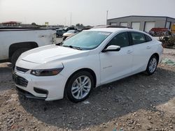 Chevrolet salvage cars for sale: 2018 Chevrolet Malibu LT