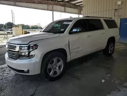 Salvage cars for sale at Homestead, FL auction: 2015 Chevrolet Suburban K1500 LTZ