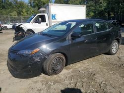 Salvage cars for sale at Waldorf, MD auction: 2018 Toyota Corolla L