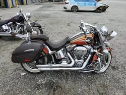 Salvage motorcycles for sale at Spartanburg, SC auction: 2014 Harley-Davidson Flhtnse CVO Softail Deluxe