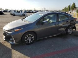 Salvage cars for sale at Rancho Cucamonga, CA auction: 2022 Toyota Prius Prime LE