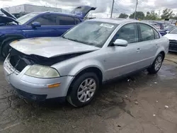 Volkswagen Vehiculos salvage en venta: 2003 Volkswagen Passat GLS