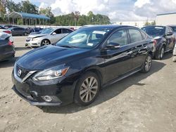 Salvage cars for sale at Spartanburg, SC auction: 2016 Nissan Sentra S