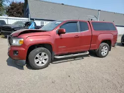 Salvage cars for sale at Davison, MI auction: 2016 GMC Canyon SLE