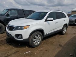 Salvage cars for sale at Brighton, CO auction: 2013 KIA Sorento LX