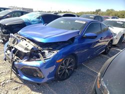 Salvage cars for sale at Oklahoma City, OK auction: 2017 Honda Civic SI