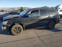 Salvage cars for sale at North Las Vegas, NV auction: 2002 Toyota Highlander