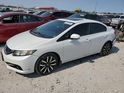 Salvage cars for sale at Cahokia Heights, IL auction: 2015 Honda Civic EXL