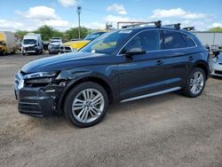 Audi salvage cars for sale: 2019 Audi Q5 Premium Plus