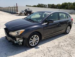 Salvage cars for sale at New Braunfels, TX auction: 2014 Subaru Impreza Premium