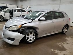 Salvage cars for sale at Davison, MI auction: 2010 Toyota Corolla Matrix