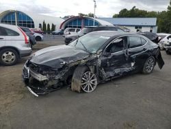 Acura Vehiculos salvage en venta: 2020 Acura TLX Technology