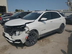 Salvage cars for sale at Kansas City, KS auction: 2022 Chevrolet Equinox RS