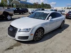 Salvage cars for sale at Spartanburg, SC auction: 2014 Audi A7 Premium Plus