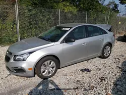 Chevrolet salvage cars for sale: 2015 Chevrolet Cruze LS