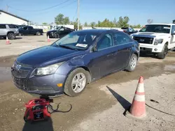 Salvage cars for sale at Pekin, IL auction: 2014 Chevrolet Cruze LT