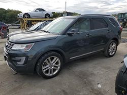 Salvage cars for sale at Windsor, NJ auction: 2016 Ford Explorer XLT