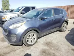 Salvage cars for sale at North Las Vegas, NV auction: 2018 KIA Sportage LX