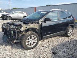 Jeep salvage cars for sale: 2017 Jeep Cherokee Latitude