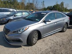 Salvage cars for sale from Copart Leroy, NY: 2017 Hyundai Sonata Sport