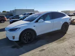 Salvage cars for sale at Martinez, CA auction: 2018 Tesla Model X