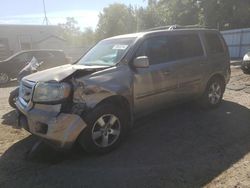 Salvage cars for sale from Copart Lyman, ME: 2009 Honda Pilot EXL