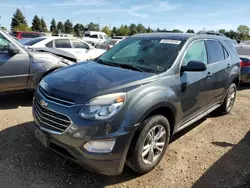 Chevrolet salvage cars for sale: 2017 Chevrolet Equinox LT