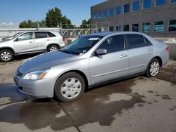 Salvage cars for sale at Littleton, CO auction: 2003 Honda Accord LX