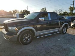 Salvage cars for sale at Riverview, FL auction: 2013 Dodge 1500 Laramie